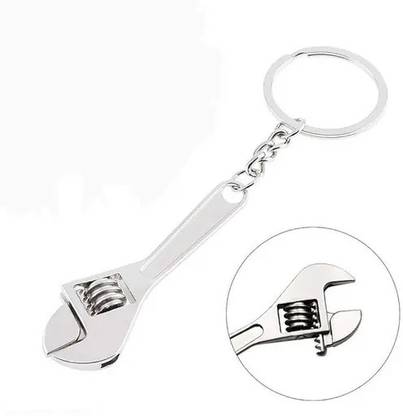 Rahmani Mini Adjustable Wrench Portable Hand Tool Jaw Spanner Key Chain
