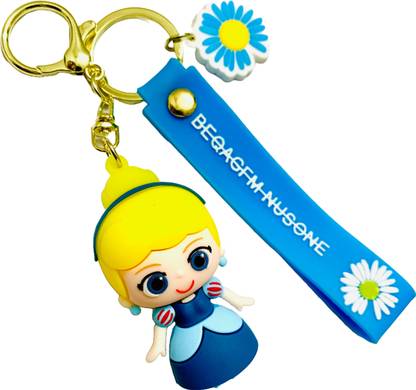 GKM Premium Keychain Of Famous Anime Princess Girl keychain Key Chain