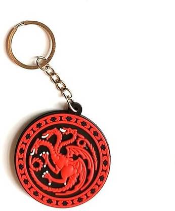 Raceminds Game of Thrones Rubber keychain for Men and Women Key Chain