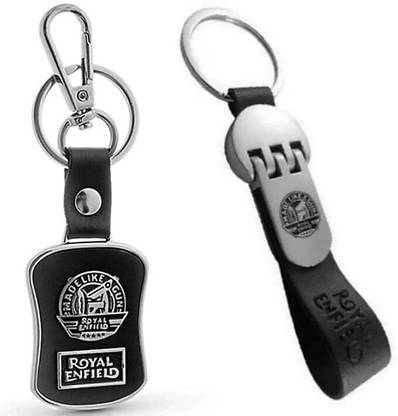 GKM Royal Enfield Designer high quality combo set of keychain for bikes Key Chain