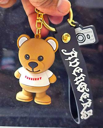 OFM Premium Quality - Cute Teddy Bear With Belt & Buckle Key Chain