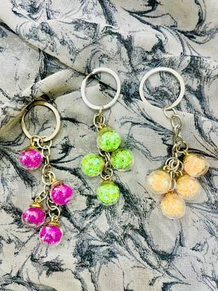 SF FASHION new trending keychain colour set of 3 Key Chain