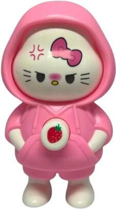 RR Shopping Zone Kitty Face Changing, Cute Cartoon Figure with Three Expressions Key Chain