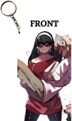 Hariyaali Enterprises LLP Spy X Family ROLE CHANGED YOR PRINCE AND LOID PRINCESS Key Chain