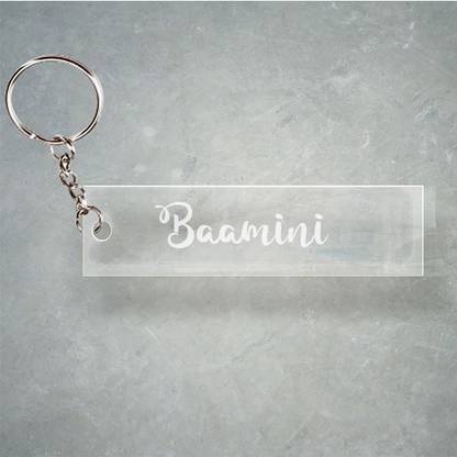 SY Gifts Baamini T Name Keychain F1 6343 Key Chain