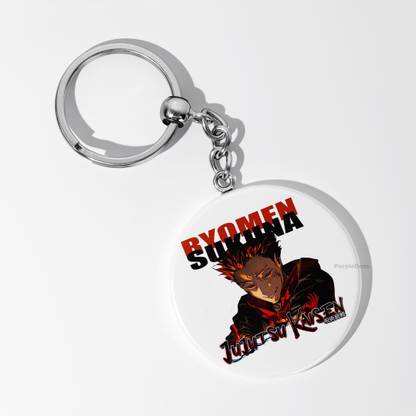 PurpleBees Jujutsu Kaisen Ryomen sukuna Keychain | Metal 58mm | Key Chain