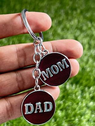 NSV Mom Dad Keyring Gifting keychain Car Bike Man Women Key Chain