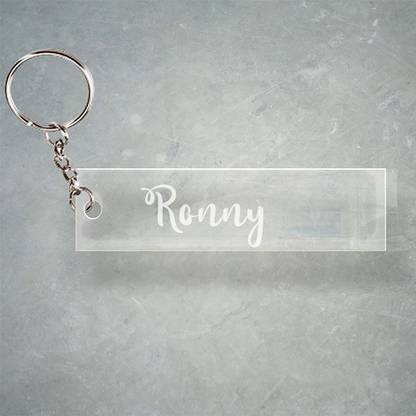 SY Gifts Ronny T Name Keychain F1 4796 Key Chain