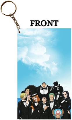 Hariyaali Enterprises LLP One Piece LUFFY'S CREW SUITED UP Key Chain