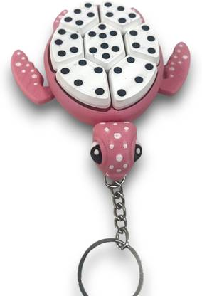 PST Fidget Clicker Turtle Keychain | Great for Focus & Anxiety Relief Key Chain