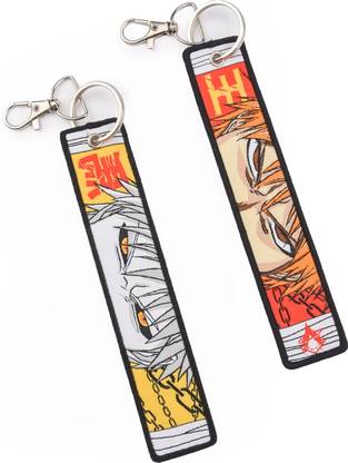 ComicSense Bleach Anime Woven Keyring, Double Edge Sword Anime Keychain - Pack of 1 Anime Key Chain