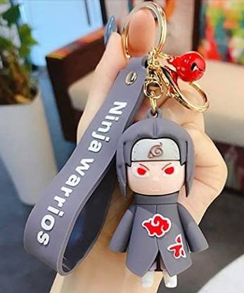 gtrp Black (ninja warrior) Keychains Cartoon Characters PVC 3D Keychain Key Chain