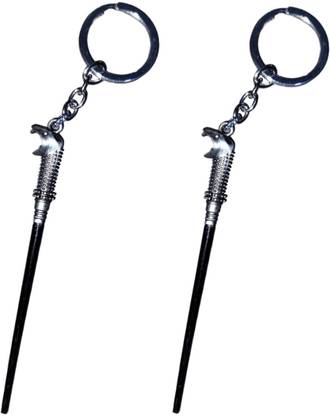 MAG BEE Harry Potter Magical Wand Pack of 2(Lucius Malfoy) stick Metal Key Chain