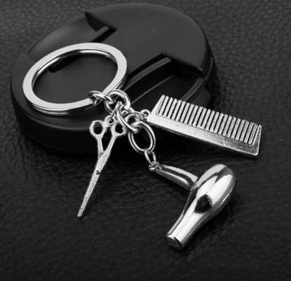 AADITYA Salon Keychain Keyring, Hair Stylist Gift Keychain For Salon Owner Key Chain Key Chain