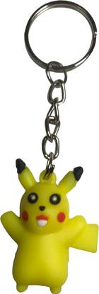 New Dimension Store Get Electrified With This Yellow Silicon Rubber Anime Toy Character Key Chain