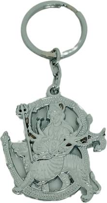 ChalleWale Maa Durga On Lion – Sacred Symbol of Strength & Protection Key Chain