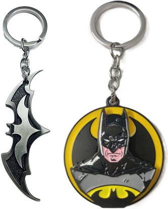 Mistazzo Batman Revolving Keychain and Metal Logo Keyring For Boys, Girls, Kids Key Chain Key Chain