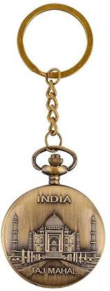 Prozin Enterprises Designer Pocket Watch India Taj Mahal Metal Keychain/Keyring Key Chain Key Chain