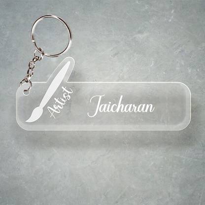 SY Gifts D2 Artist Keychain With Jaicharan Name Key Chain