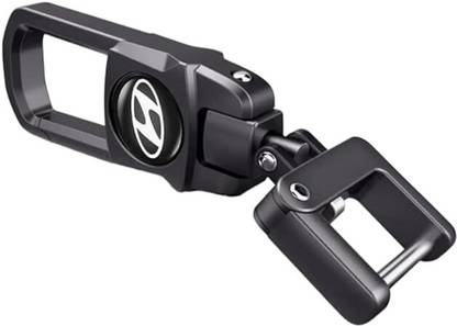 OHZEN Black Color Car Fob Heavy Duty for Hyundai logo Key Chain