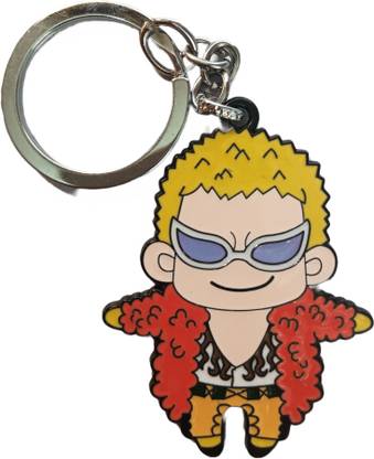IDOLFIND One Piece Donquixote Doflamingo metal Key Chain