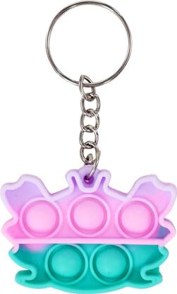 PlayKith POP IT Keychain Push Bubble Key Ring Key Chain