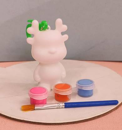 Tera13 Keychain For Kids - Diy Painting Keychain With Water Color For Kids Key Chain