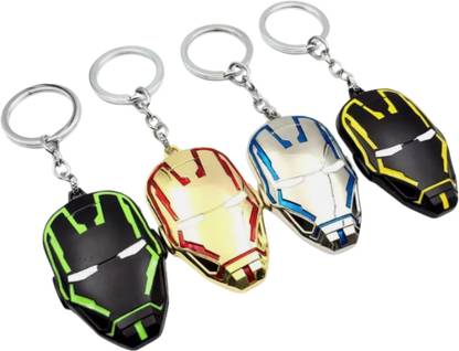 Monty Maestro Cartoon Design Keychain-Random colors & designs Key Chain