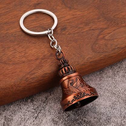 Zuno Guardian bell key chain for Bike Car Key Chain