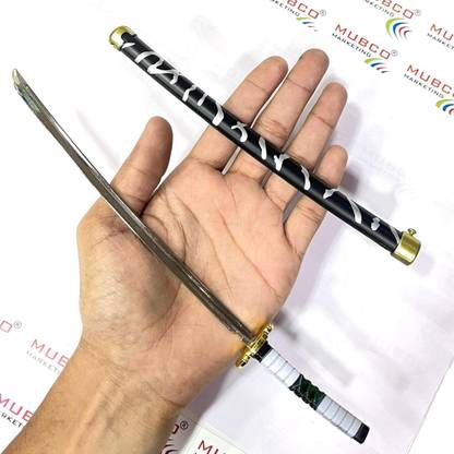 Mubco Anime Demon Slayer Sanemi Nichirin Katana Push Button Cosplay Toys Gift Key Chain