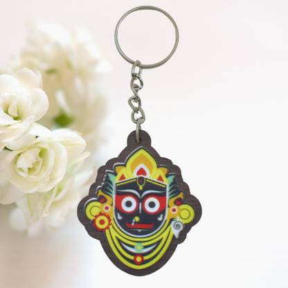Jagannath World key-ring-jaga-wood-set-1-0N Key Chain
