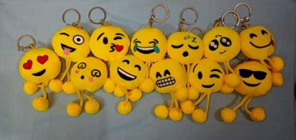 Sakhi Shine Emoji Key Chain 12 Key Chain