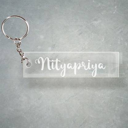 SY Gifts Nityapriya T Name Keychain F1 8727 Key Chain
