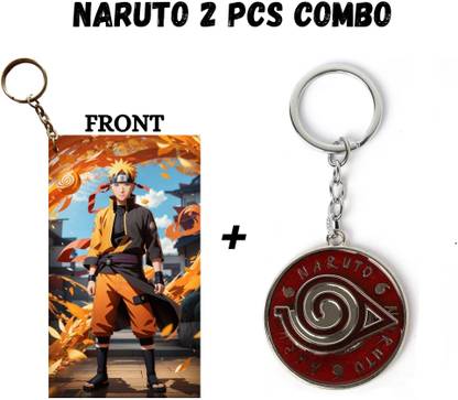 Hariyaali Enterprises LLP Naruto NARUTO FLYING OVER THE HORIZON TO THE SUMMIT Unique Style 2 pcs Combo Key Chain