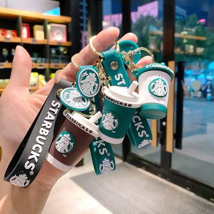 Flenzy Starbucks Coffee Sipper Key Chain