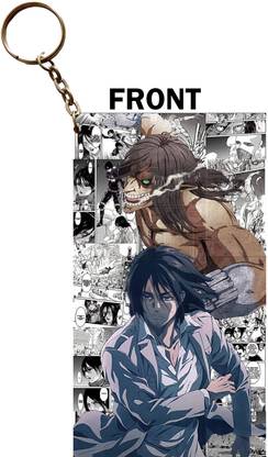 Hariyaali Enterprises LLP Attack on Titan EREN JAEGER MANGA TYPE Key Chain