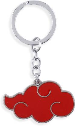 RainSound Akatsuki Red Cloud Naruto Anime Key Chain