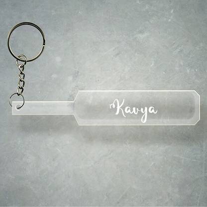 SY Gifts Cricket Bat Logo Design With Kavya Name Key Chain
