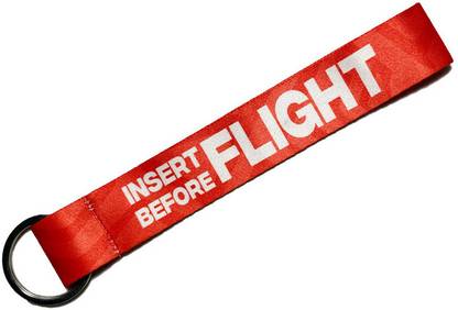 FastBend insert before flight 2582 Key Chain