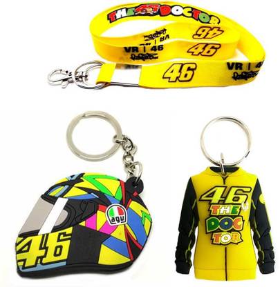 ShopTop Premium Quality Double sided VR- 96 Bike Lover Key Chain Key Chain