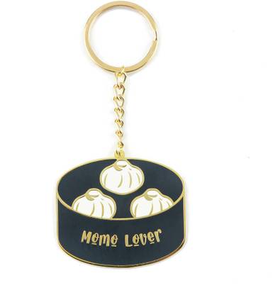 Bigsmall Momo Lover Metallic Keychain Key Chain