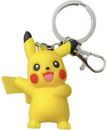 LABSDAR Silicone Pekachu Pokemonn Key Chain