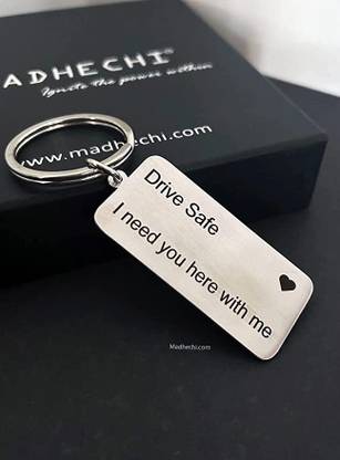 MADHECHI drive safe Key Chain