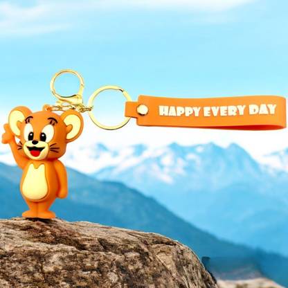 SSAppliances Jerry the Mouse Keyring - Happy and Playful Design Key Chain
