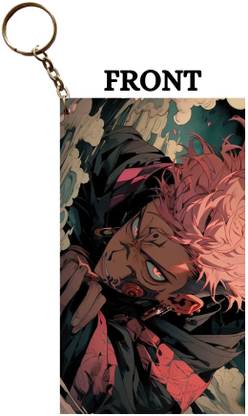 Hariyaali Enterprises LLP Jujutsu Kaisen SUKUNA WITH THE MARKINGS ON HIS FACE Anime Key Chain