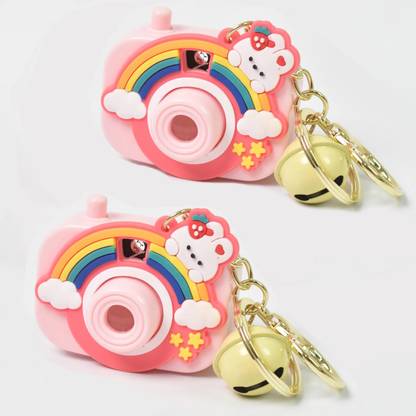 mapperz Keychain Projector Many Cartoon Image Slide Show with Push Button Change Image Key Chain