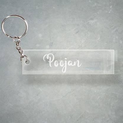 SY Gifts Poojan T Name Keychain F1 4447 Key Chain