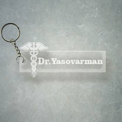 SY Gifts Doctor Logo Desigh With Yasovarman Name Key Chain