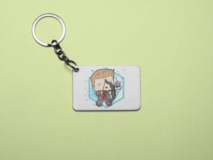 Rushaan Hawkeye - Printed acrylic animated Keychain(Pack Of 2) Key Chain