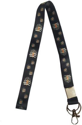 INFINITY Mahakal Long Fabric Ribbon Key Chain for Bike Key Chain